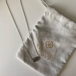Kendra Scott Silver Elisa Necklace